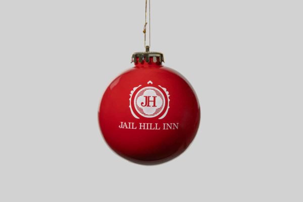 Jail Hill Red Christmas Ornament