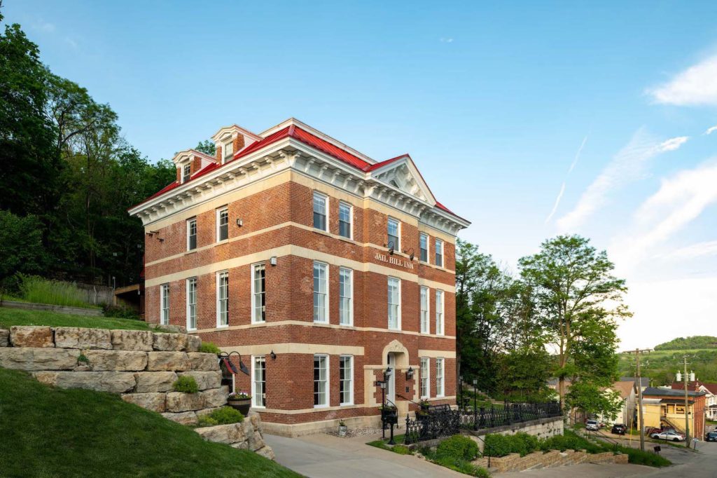 The stunning restoration of our historic Bed and Breakfast, located near top historic attractions in downtown Galena IL