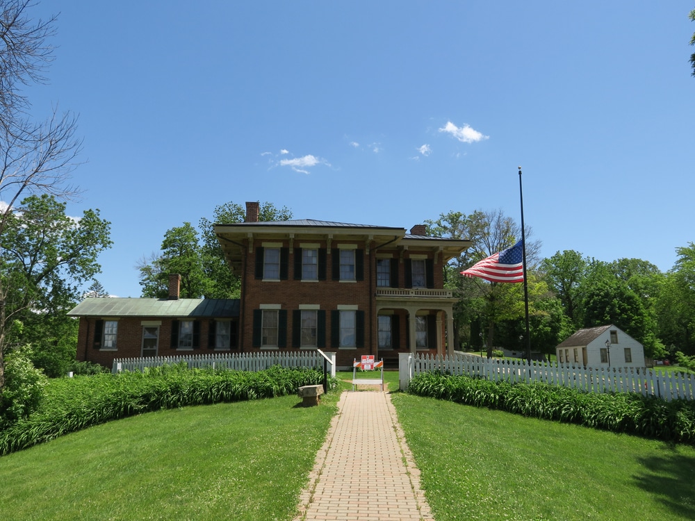 The U.S. Grant Home is one of the top historic attractions near downtown Galena IL